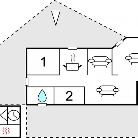 Two Bedroom Holiday In Hejls